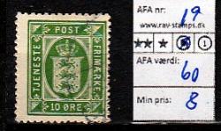 Ugeauktion 877 - Tjeneste. 16-19. #240044