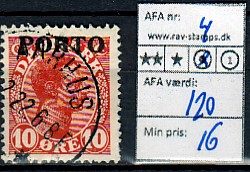 Ugeauktion 877 - Porto 1 - 4  #221084