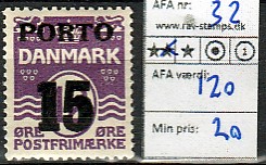 Ugeauktion 877 - Porto 25 - 36a #227022