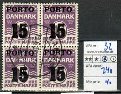 Ugeauktion 823 - Porto 25 - 36a #221034