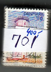 Ugeauktion 823 - Bundter AFA 700 - 709 #350014