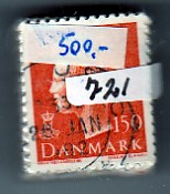 Ugeauktion 886 - Magrethe 1. Tp. Cq. 140 øre - 250 øre. #33042