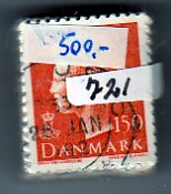 Ugeauktion 822 - Magrethe 1. Tp. Cq. 140 øre - 250 øre. #305036