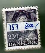 Ugeauktion 877 - Magrethe 2. bundter. Tp.Cr. 160 øre til 250 øre. #34048