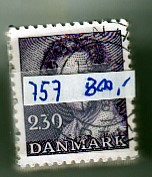 Ugeauktion 824 - Magrethe 2. bundter. Tp.Cr. 160 øre til 250 øre. #309046