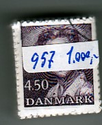 Ugeauktion 877 - Magrethe 2. Type.Cr. 350 øre til 475 øre #36064