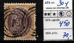 Ugeauktion 822 - AFA 22 - 31C #18016