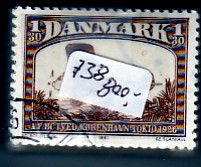 Ugeauktion 877 - Bundter AFA 730 - 739 #351068