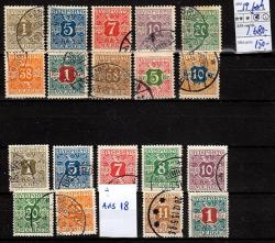Ugeauktion 876 - Avisporto og  Porto sæt. Komplette. minus 50 %. #217026