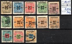Ugeauktion 877 - AFA 81 - 89 #61018