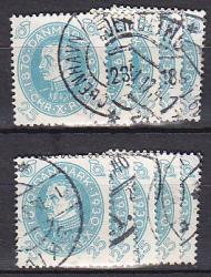 Ugeauktion 877 - Bogtryksbundter 190 - 195. #29020