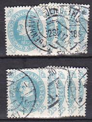 Ugeauktion 823 - Bogtryksbundter 190 - 195. #102028