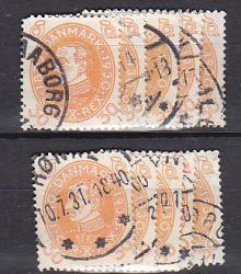 Ugeauktion 823 - Bogtryksbundter 190 - 195. #102042