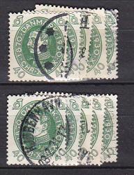 Ugeauktion 877 - Bogtryksbundter 190 - 195. #29082