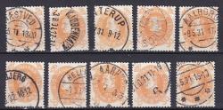 Ugeauktion 877 - Bogtryksbundter 190 - 195. #29024