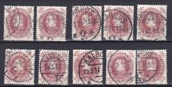 Ugeauktion 877 - Bogtryksbundter 190 - 195. #29036
