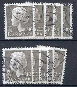 Ugeauktion 819 - Magrethe 1. Tp. Cq. 140 øre - 250 øre. #308006