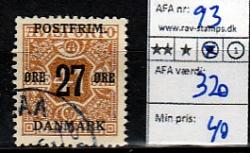 Ugeauktion 877 - AFA 90 - 94 #62024