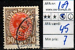 Ugeauktion 826 - AFA 106 - 109 #35044