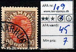 Ugeauktion 826 - AFA 106 - 109 #35050