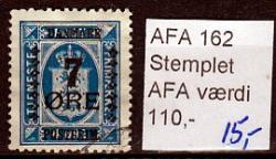 Ugeauktion 877 - AFA 160 - 166 #82020