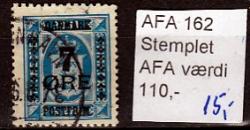 Ugeauktion 819 - AFA 160 - 166 #59020