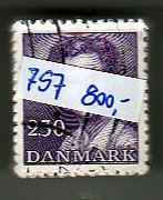 Ugeauktion 877 - Magrethe 2. bundter. Tp.Cr. 160 øre til 250 øre. #34050