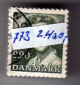 Ugeauktion 822 - Magrethe 2. bundter. Tp.Cr. 160 øre til 250 øre. #307038