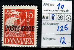 Ugeauktion 877 - Postfærge 8 - 13 #108040