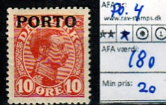 Ugeauktion 877 - Porto 1 - 4  #221088