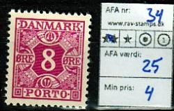 Ugeauktion 824 - Porto 25 - 36a #219048