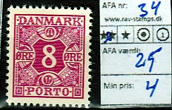 Ugeauktion 822 - Porto 25 - 36a #221054