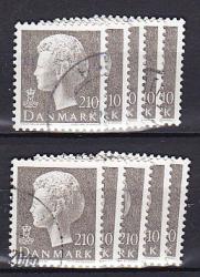 Ugeauktion 877 - Magrethe 1. Tp. Cq. 140 øre - 250 øre. #33108