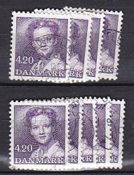 Ugeauktion 877 - Magrethe 2. Type.Cr. 350 øre til 475 øre #36058