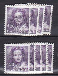 Ugeauktion 825 - Magrethe 2. Type.Cr. 350 øre til 475 øre #310058