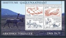Ugeauktion 822 - Grønland miniark, Postfriske. #241104