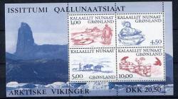 Ugeauktion 822 - Grønland miniark, Postfriske. #241114