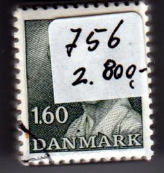 Ugeauktion 823 - Magrethe 2. bundter. Tp.Cr. 160 øre til 250 øre. #307006