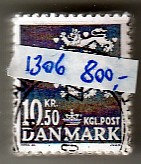 Ugeauktion 877 - Rigsvåbenbundter 5 - 9  kr. #305096