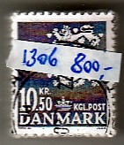 Ugeauktion 823 - Rigsvåbenbundter 5 - 9  kr. #295090