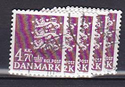 Ugeauktion 877 - Rigsvåbenbundter. 3,10 kr. - 4,70 kr. #304072
