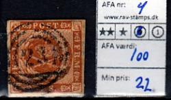 Ugeauktion 823 - AFA 3 - 6 #12010