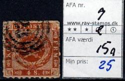 Ugeauktion 822 - AFA 7 - 10 #13058