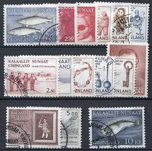 Ugeauktion 878 - Grønland. Årssæt. 1980 - 1989 #246008