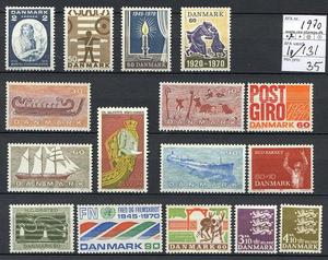 Ugeauktion 877 - Årssæt 1970- 1979 #96006