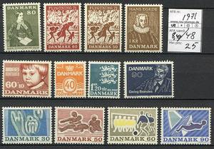 Ugeauktion 876 - Årssæt 1970- 1979 #96012