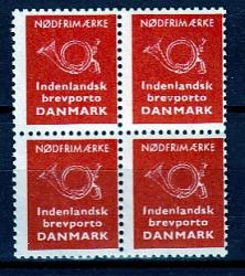 Ugeauktion 877 - Nødfrimærker, nytryk. #46022
