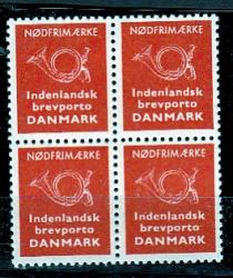Ugeauktion 877 - Nødfrimærker, nytryk. #46026