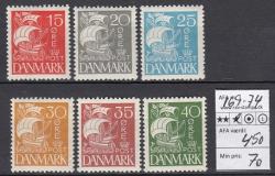 Ugeauktion 877 - Ustemplede BT. AFA 167 - 185a #132016