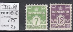 Ugeauktion 877 - Ustemplede BT. AFA 167 - 185a #132040